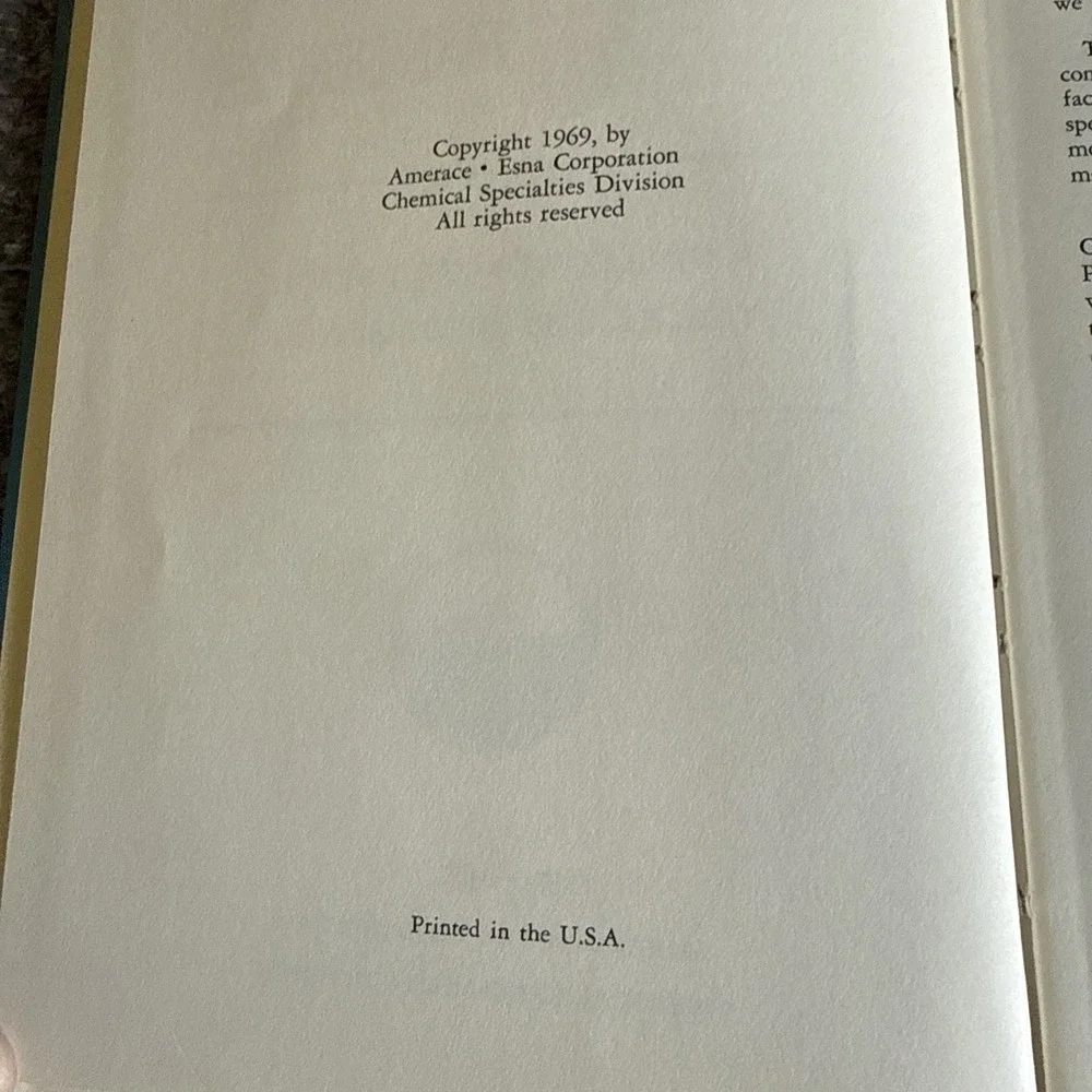 The Penetone Handbook A Collection Of Useful Tables And Information HC 1969‎